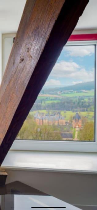 Panorama Sur Le Chateau De Carrouges Lejlighed Eksteriør billede